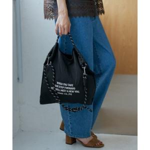 コーエン coen ロゴシシュウ2wayトート （BLACK）