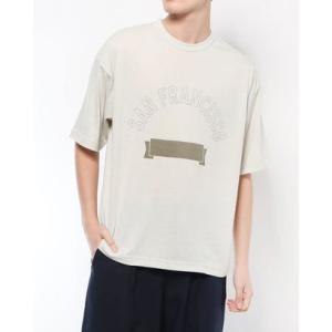 コーエン coen WプリントカレッジTシャツ （LT.GRAY）