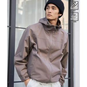 コーエン coen 【好評につき新色登場】ウィンドブロックシェルターフードブルゾン【撥水、透湿、防風】 （MOCA）