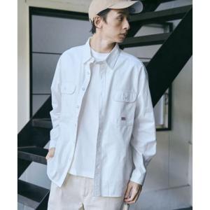 コーエン coen SMITH’S（スミス）別注ロングスリーブワークシャツ （OFF WHITE）