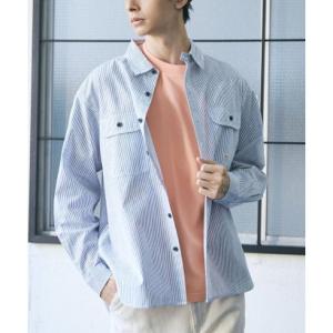 コーエン coen SMITH’S（スミス）別注ロングスリーブワークシャツ （WHITE）