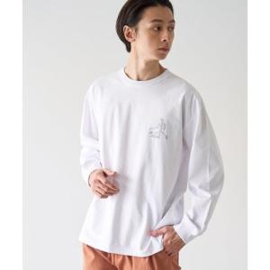 コーエン coen KiyokazuTsujino プリントロングスリーブ （WHITE）