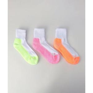 コーエン coen Healthknit（ヘルスニット）底カラークルーソックス【3足セット】 （その他1）