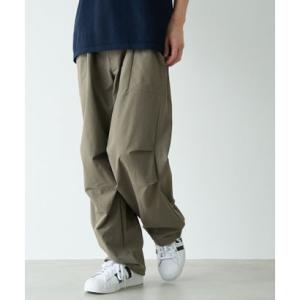 コーエン coen ストレッチテックナイロンコンフォートパンツ （OLIVE）
