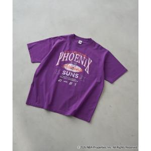 コーエン coen NBAビンテージライクプリントT （PURPLE）