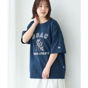コーエン coen DISCUS別注カレッジスウェットT （NAVY）