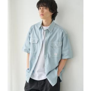 コーエン coen SMITHS別注VTGライクシャツSS （LT.BLUE）
