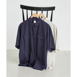 コーエン coen メンアサリラックスシャツ （NAVY）