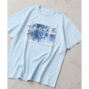 コーエン coen フォトグラフィックTシャツ （LT.BLUE）