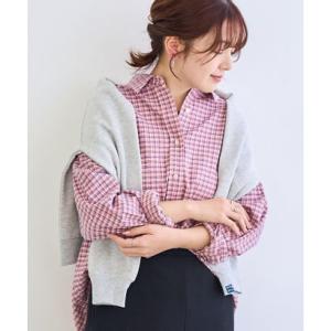 コーエン coen SPカラーチェックネルレギュラーシャツ （LT.PINK）