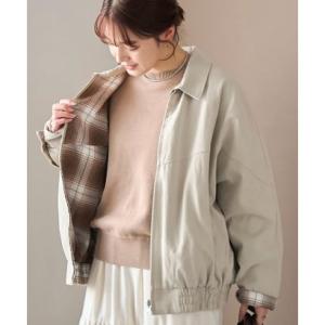 コーエン coen リバーシブルチェックブルゾン （NATURAL）