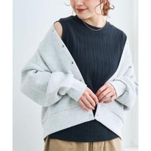 コーエン coen ランダムリブノースリーブ （BLACK）