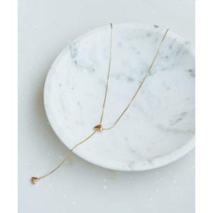 コーエン coen ハートモチーフスライドチェーンネックレス （GOLD）