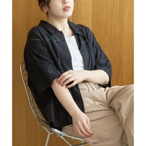 コーエン coen パッチワークフウシシュウH/Sシャツ （BLACK）