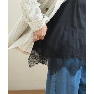 コーエン coen レースキリカエキャミソール （BLACK）