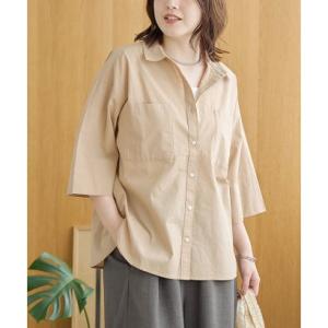 コーエン coen シャーベットコットンH/Sシャツ （BEIGE）
