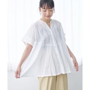 コーエン coen MARKET タックマエアキブラウス （OFF WHITE）