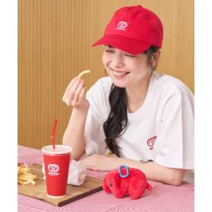 コーエン coen DOMDOMコラボ ツイル6パネルキャップ （RED）