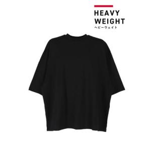 コカ coca メンズヘビーウェイトビッグシルエットTシャツ （Black）