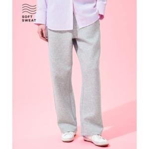 コカ coca ソフトスウェットカーブパンツ （Gray）