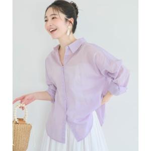 コカ coca コカ coca ガーゼシャツ （Lavender）