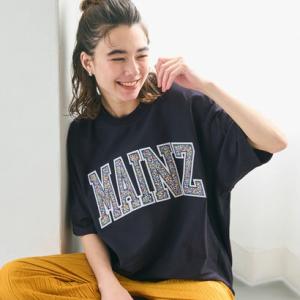 コカ coca スウェットライク半袖Tシャツ （Navy）