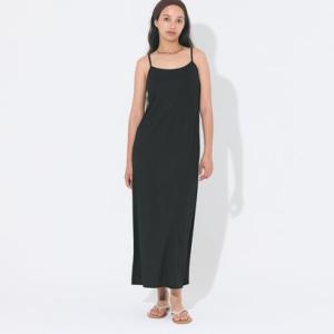 コカ coca OUTBRAリブキャミワンピース （Black）