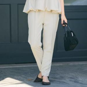 【再入荷・新色追加】コカ coca フロッキーテーパードパンツ （Lt.beige）