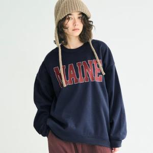 コカ coca 裏起毛プリントスウェット （Navy）