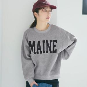 コカ coca 裏起毛プリントスウェット （Lt.gray）