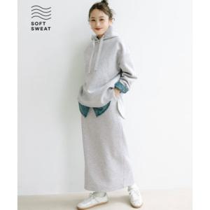 コカ coca 【高橋愛様着用】ソフトダンボールIラインスカート （Gray）