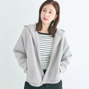 コカ coca バウンススウェットジップアップパーカー （Gray）