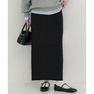 コカ coca ハイウエストニットスカート （Black）