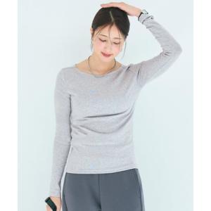 コカ coca ボートネックロングTシャツ （Gray）
