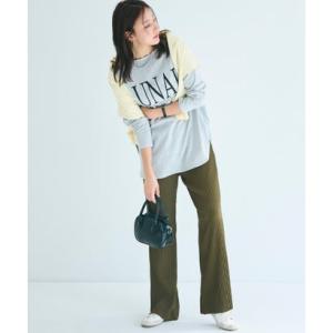 コカ coca ジョーゼットリブパンツ （Khaki）