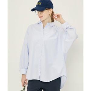 コカ coca オックスドルマンボリュームスリーブシャツ （Blue）