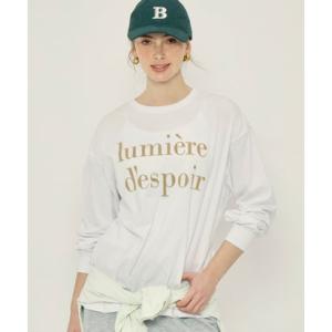 コカ coca コットンビッグシルエットロゴTシャツ （White）