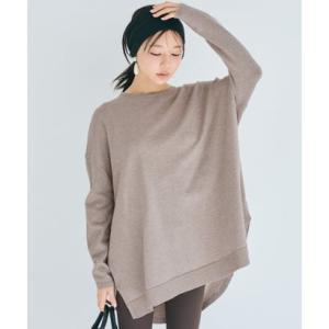 コカ coca コカ coca クルーネックニットチュニック （Oatmeal） （Oatmeal）