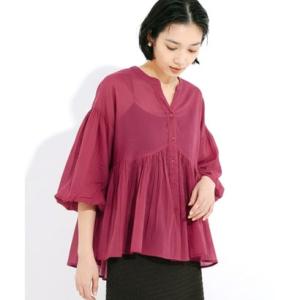 コカ coca 袖ボリュームティアードブラウス （Pink）