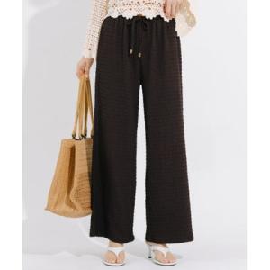 コカ coca シボシャーリングパンツ （Brown）