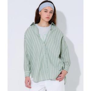 コカ coca オーバーサイズストライプシャツ （A）