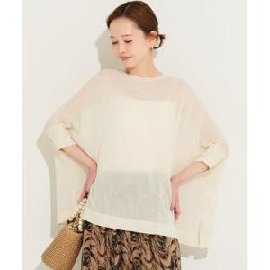 コカ coca シアーニットドルマントップス （Ivory）