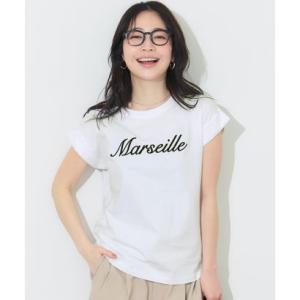 コカ coca フレンチスリーブ刺繍Tシャツ （C）