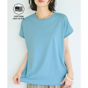 コカ coca COTTON from the U.S.フレンチスリーブTシャツ （Blue）