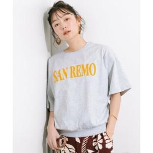 コカ coca ミニ裏毛半袖トップス （Lt.gray）