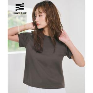 コカ coca 【西山茉希様着用】EASYTECHクルーネックTシャツ （Dk.brown）