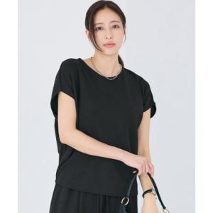 コカ coca カットジョーゼットドルマントップス （Black）