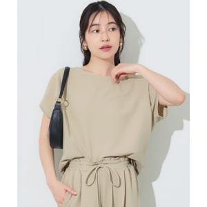 コカ coca カットジョーゼットドルマントップス （Beige）