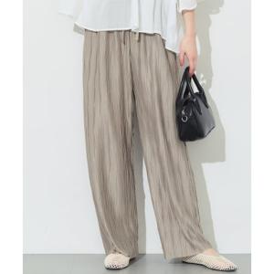 コカ coca スリムウェーブパンツ （Greige）