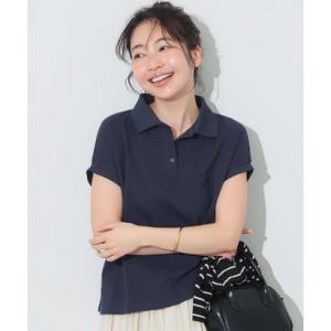 コカ coca フレンチスリーブポロシャツ （Navy）